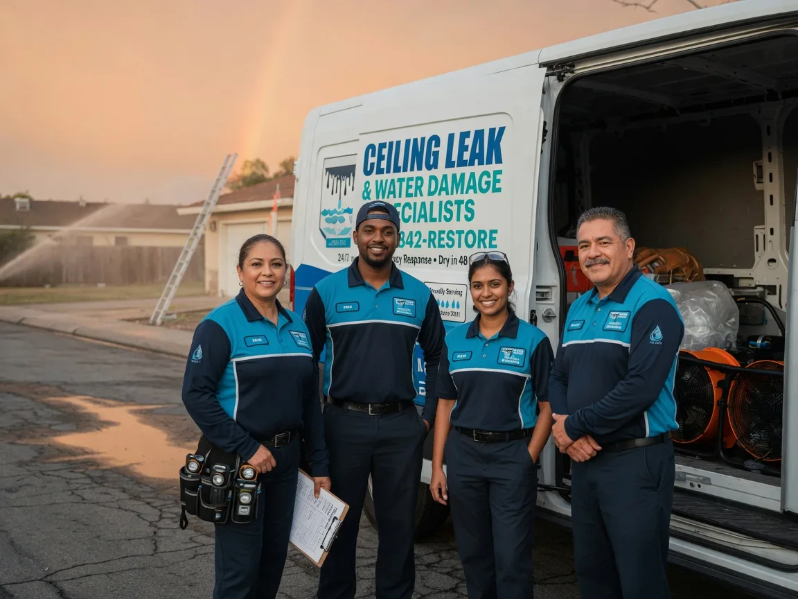 Ceiling Leak Cleanup company in Orla, TX