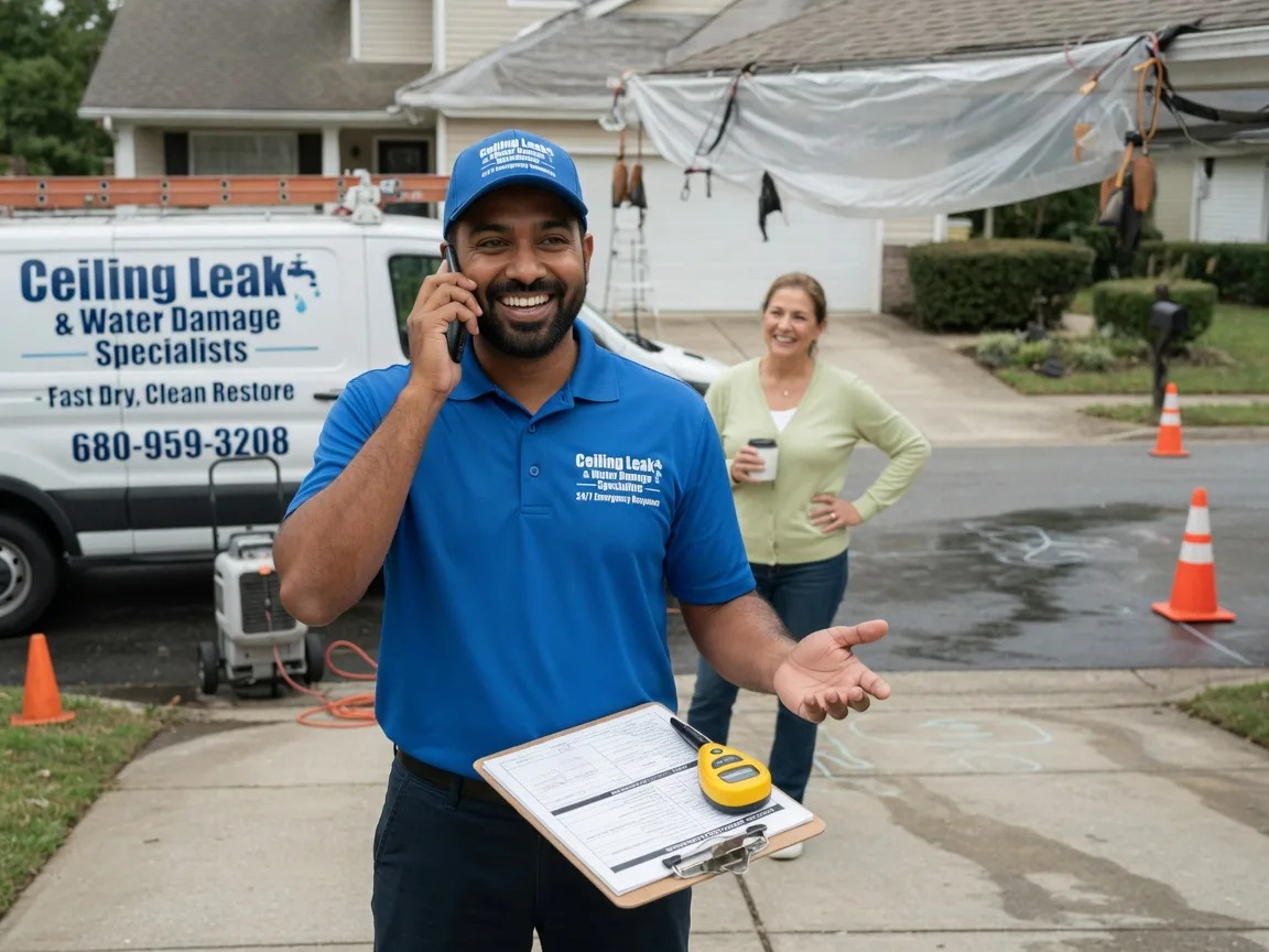 Ceiling Leak Cleanup Orla, TX FAQs